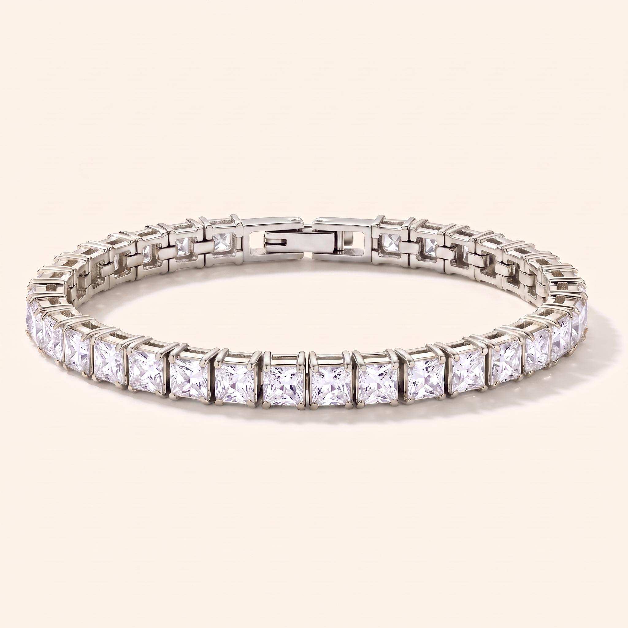 PRINCESS Cut Tennis Bracelet