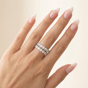 CIRCLE LUXE 925 Crystal Ring