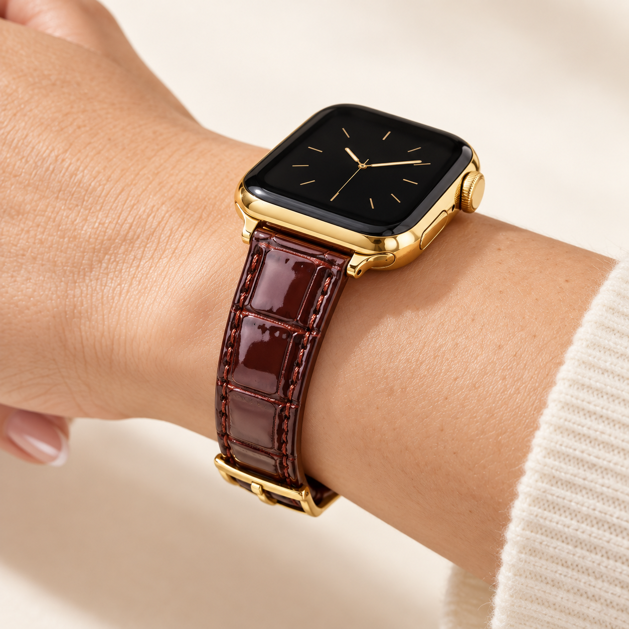 SLOANE Leather Apple Watch Band