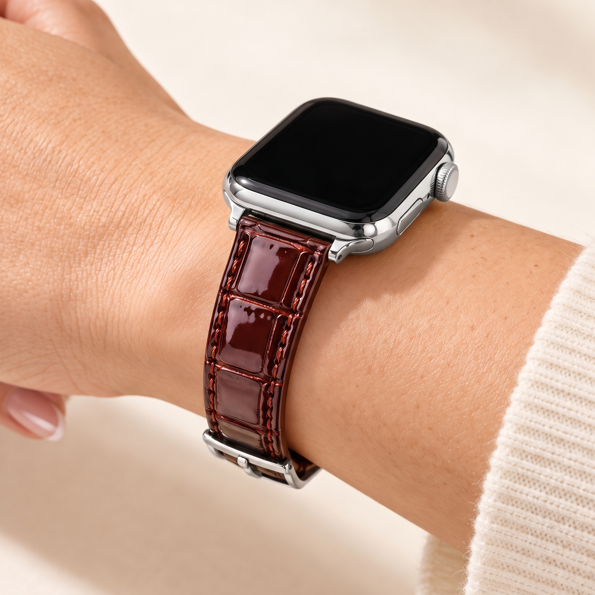 SLOANE Leather Apple Watch Band