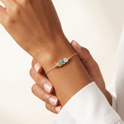 SWEET PEA Birthstone Bracelet