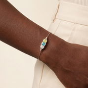 SWEET PEA Birthstone Bracelet