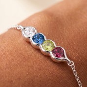SWEET PEA Birthstone Bracelet