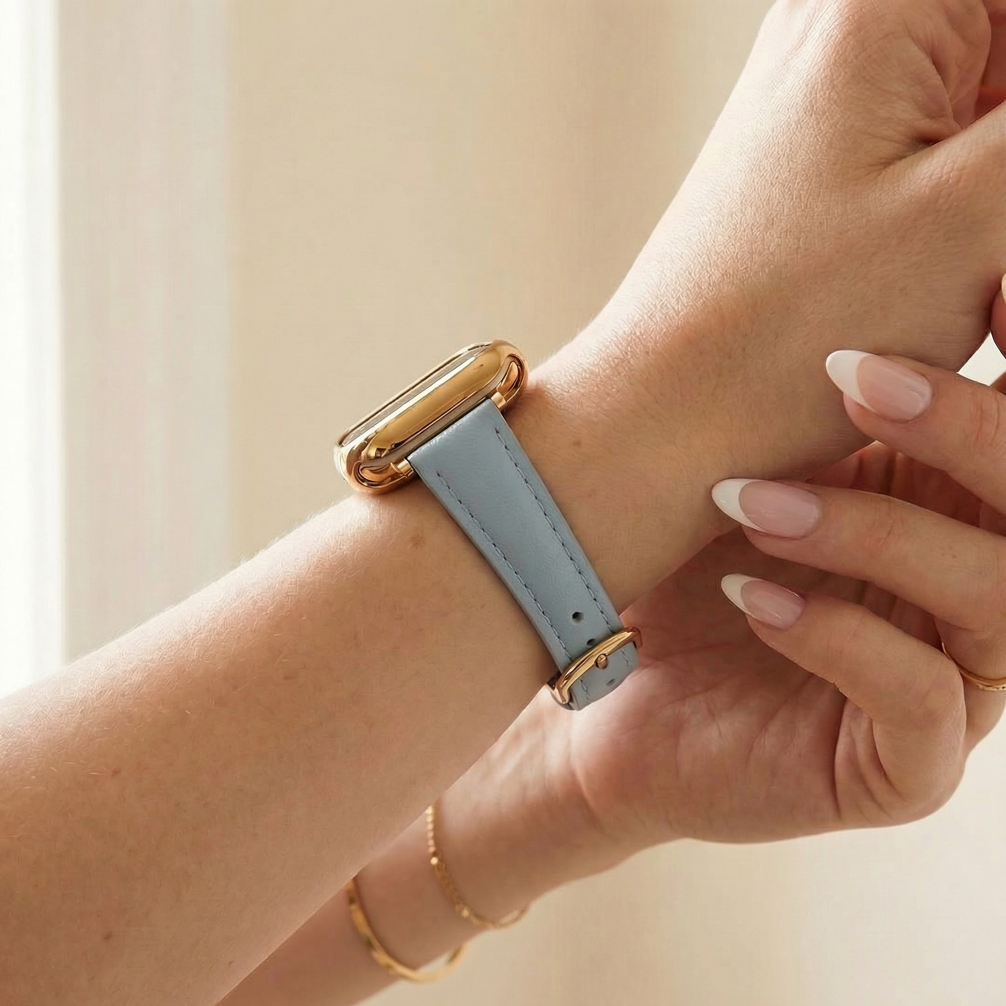 TAYLOR Leather Apple Watch Strap