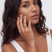 Toi & Moi Birthstone Ring