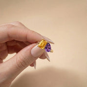 Toi & Moi Personalised Birthstone Ring