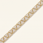 PYRAMID Tennis Bracelet
