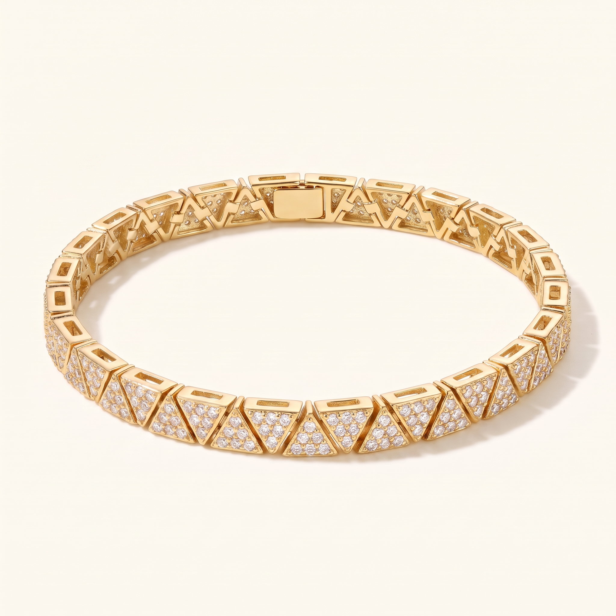 PYRAMID Tennis Bracelet