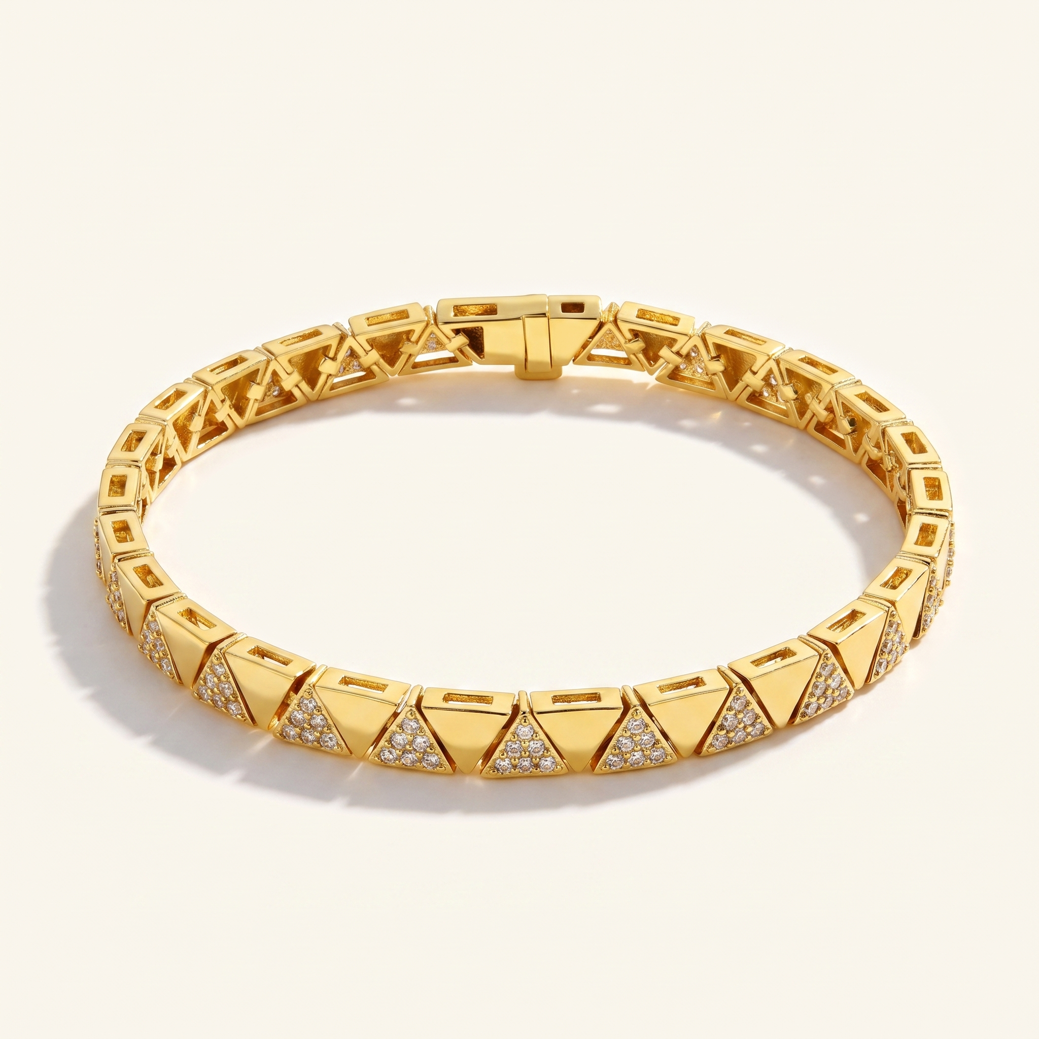 PYRAMID Tennis Bracelet