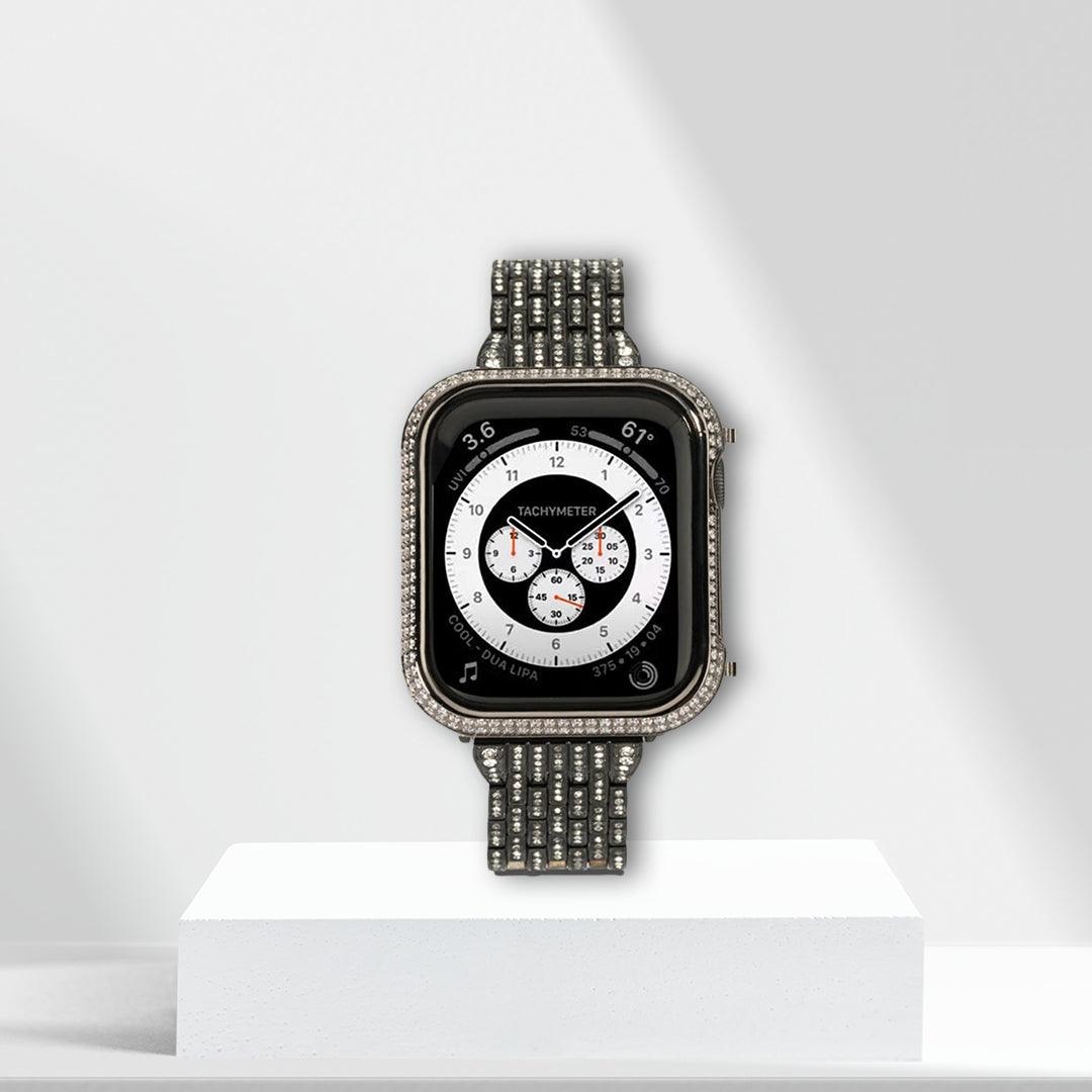 DIONYSUS Diamanté Stainless Steel Case & Band - Luxe Life Accessories