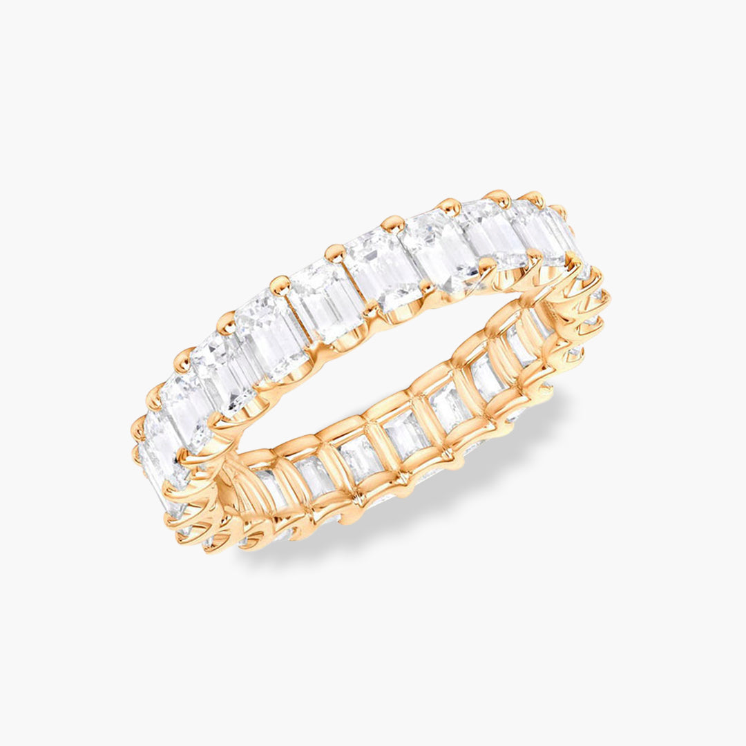 SQUARE LUXE 925 Crystal Ring