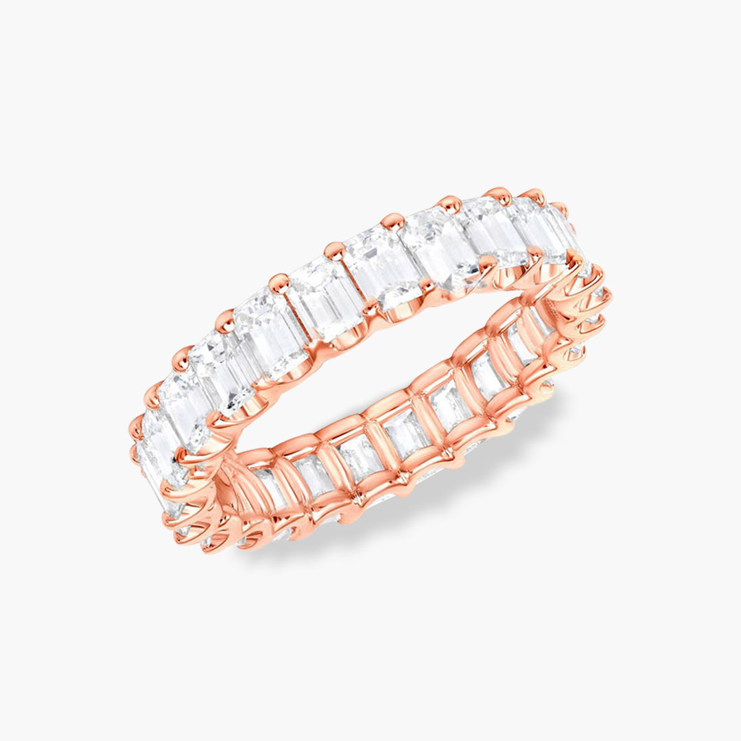 SQUARE LUXE 925 Crystal Ring