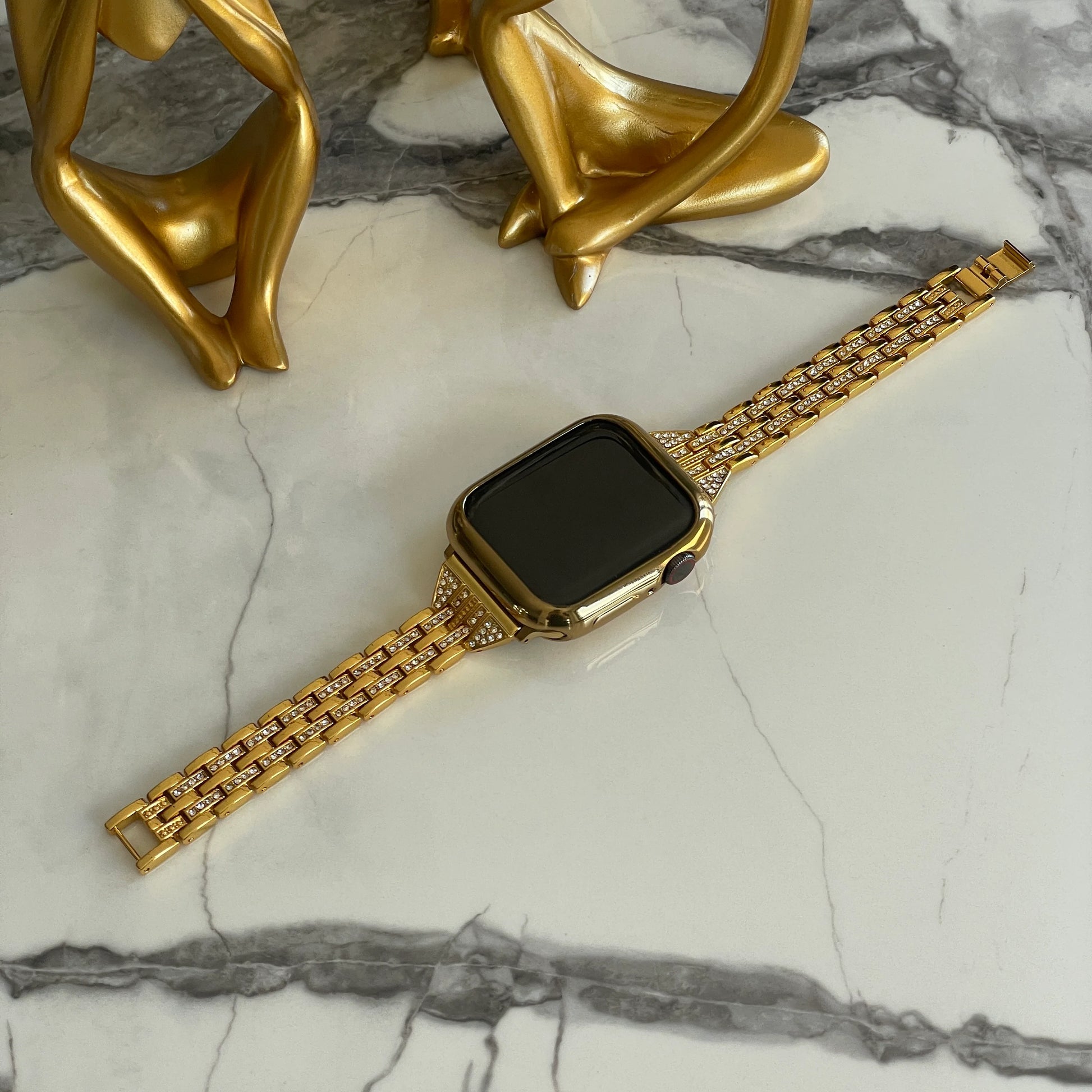 Diamante apple watch sales strap
