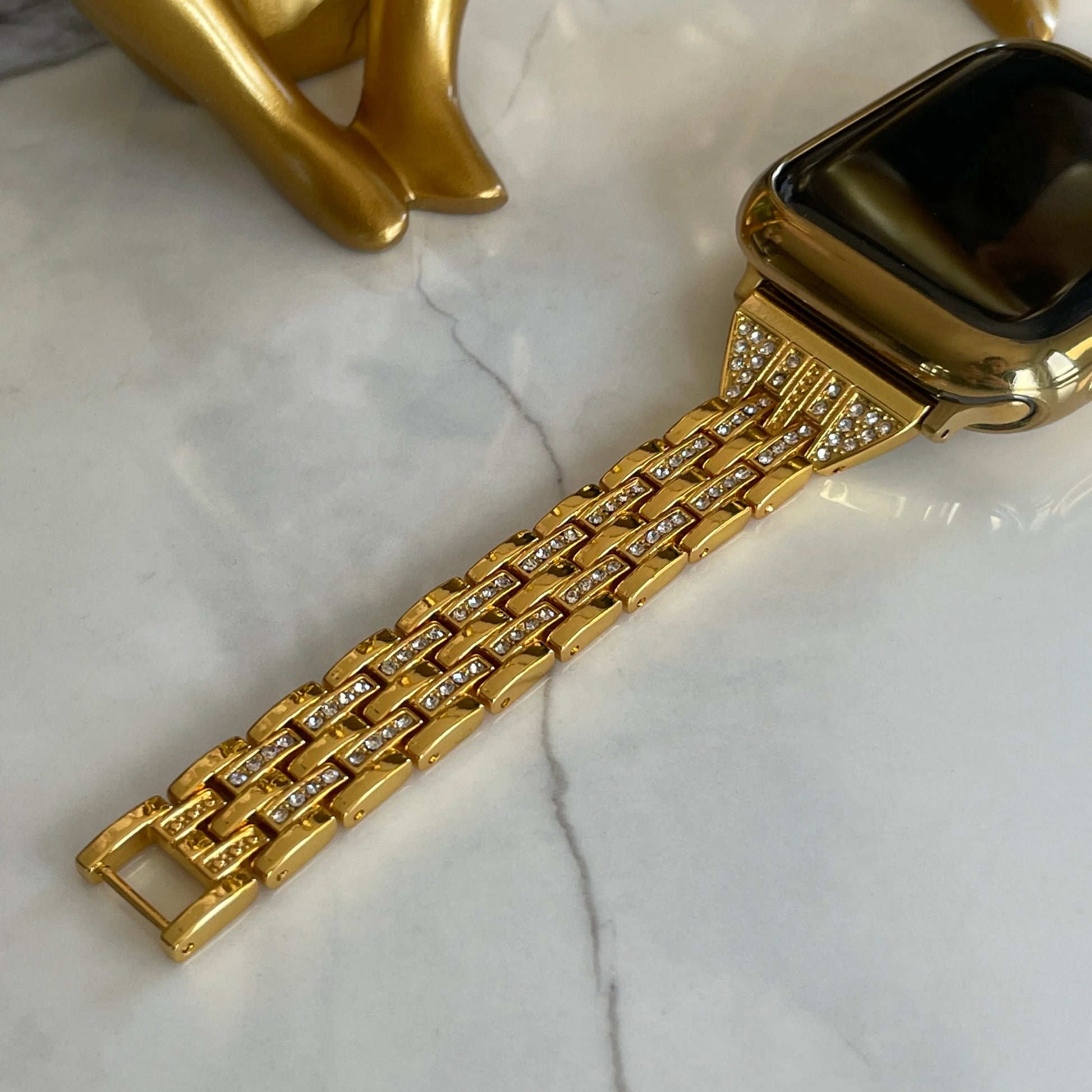 Diamante apple sales watch strap