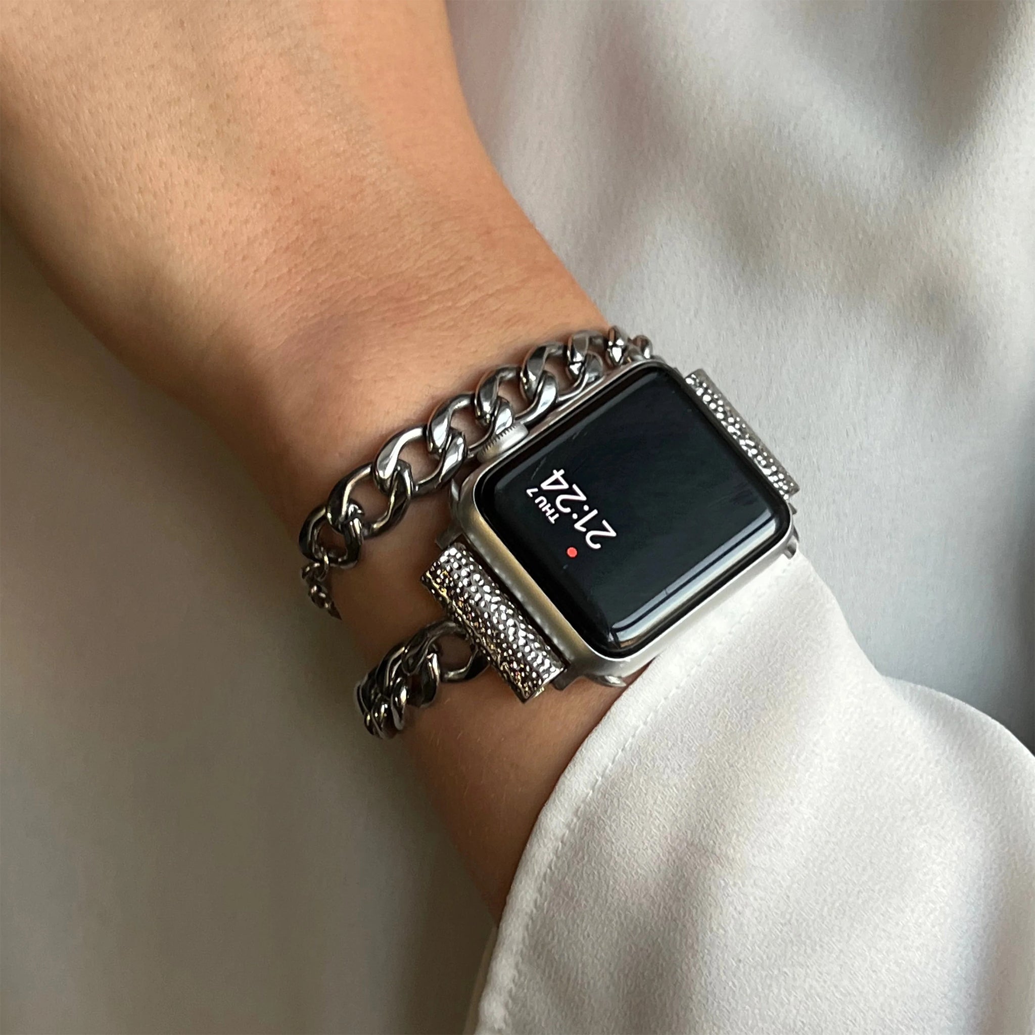 PHOEBE Stainless Steel Apple Watch Bracelet