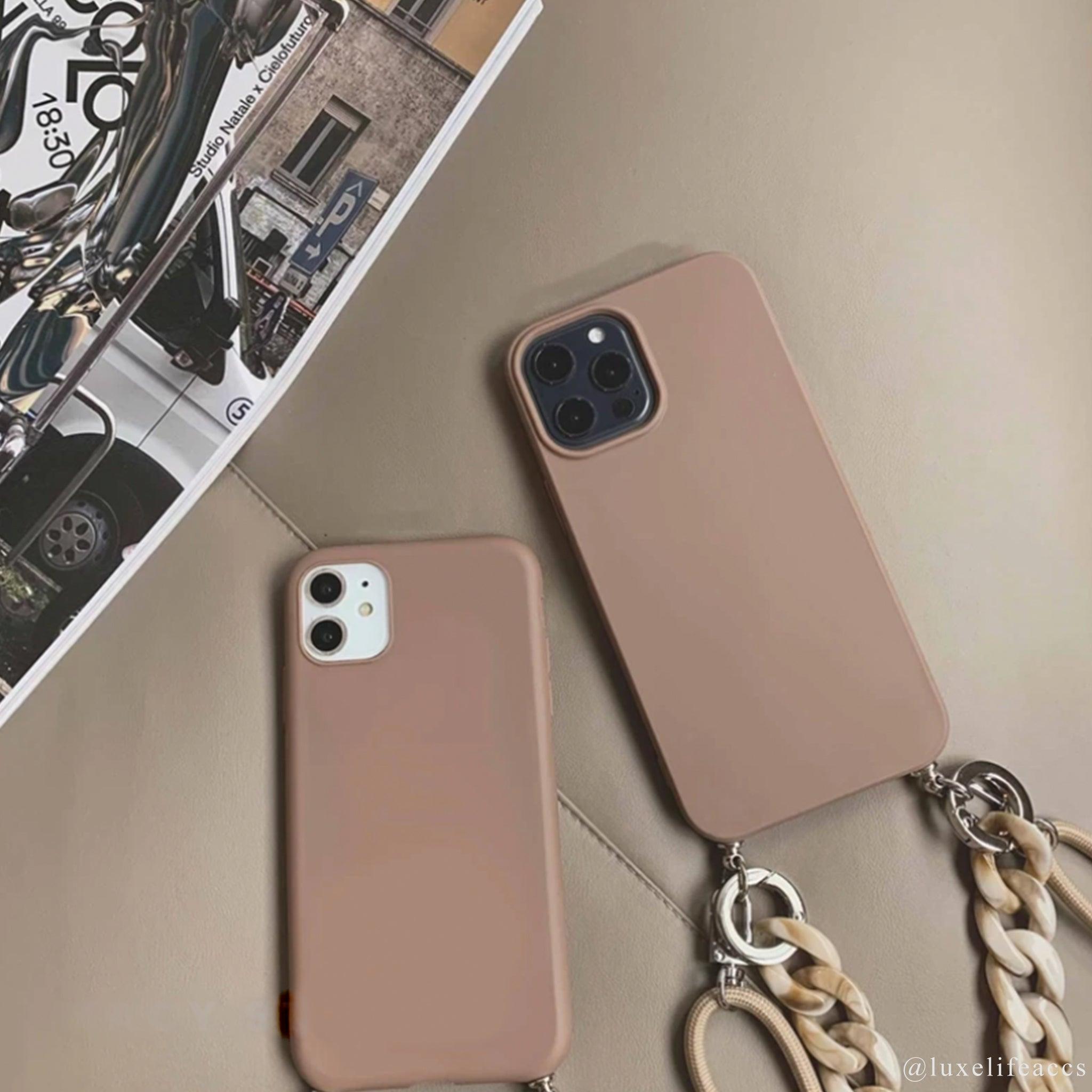 ISLA Resin Chain iPhone Case & Lanyard - Luxe Life Accessories