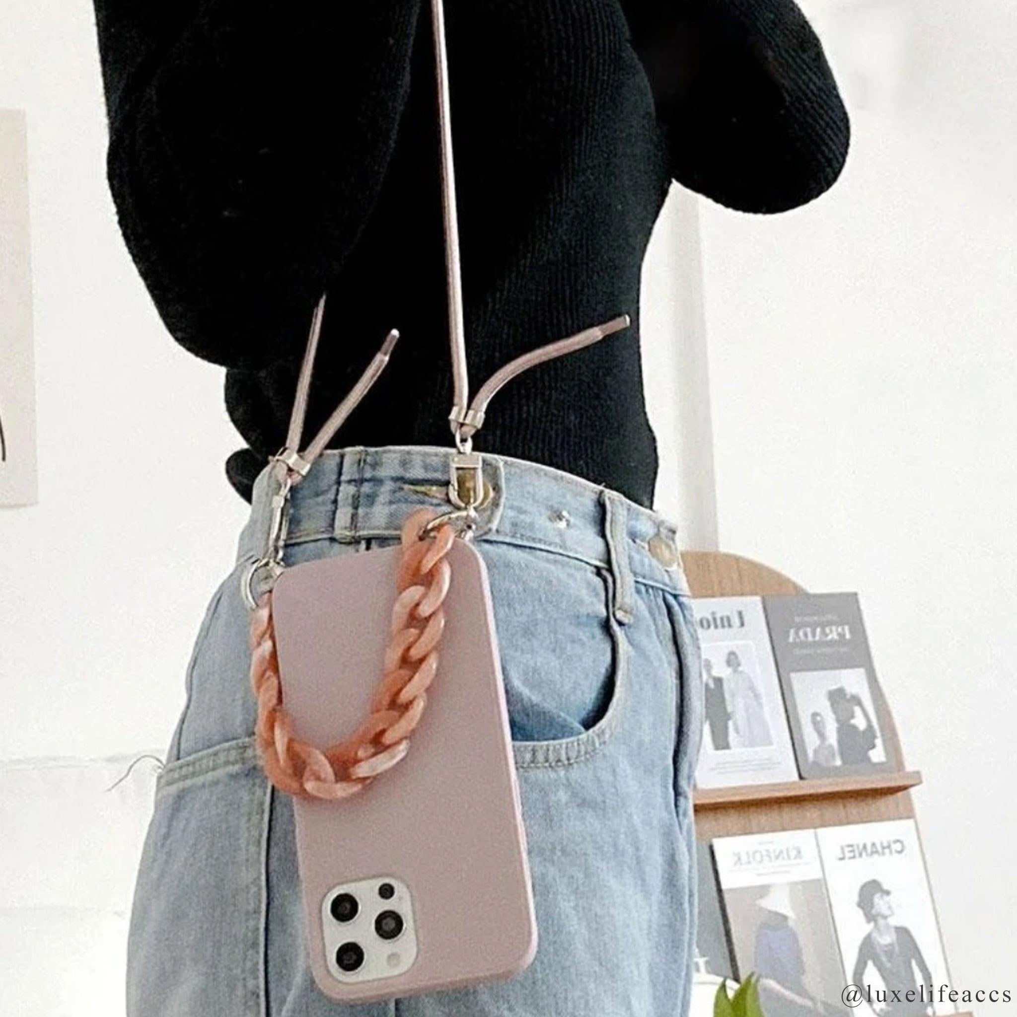 ISLA Resin Chain iPhone Case & Lanyard - Luxe Life Accessories