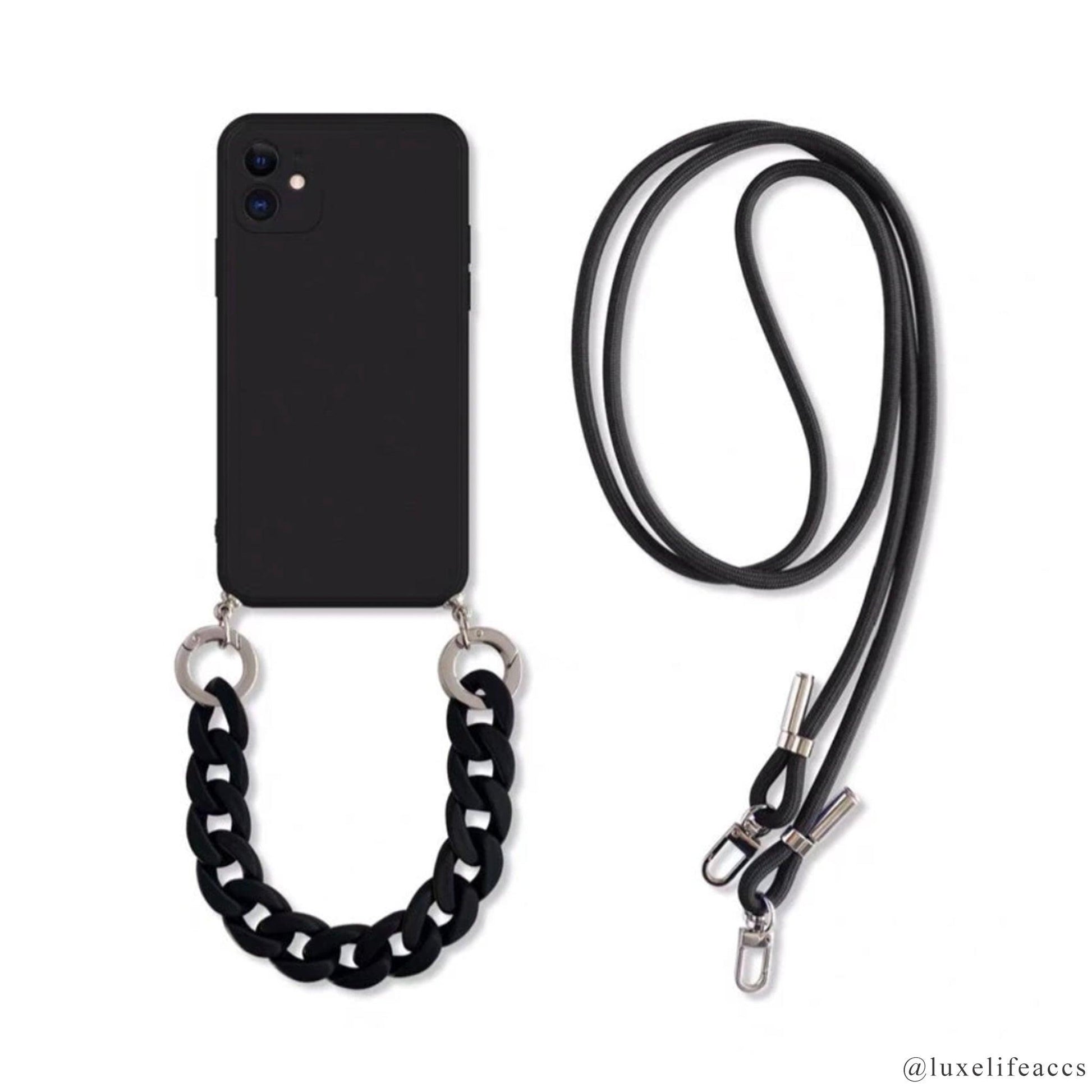 ISLA Resin Chain iPhone Case & Lanyard - Luxe Life Accessories