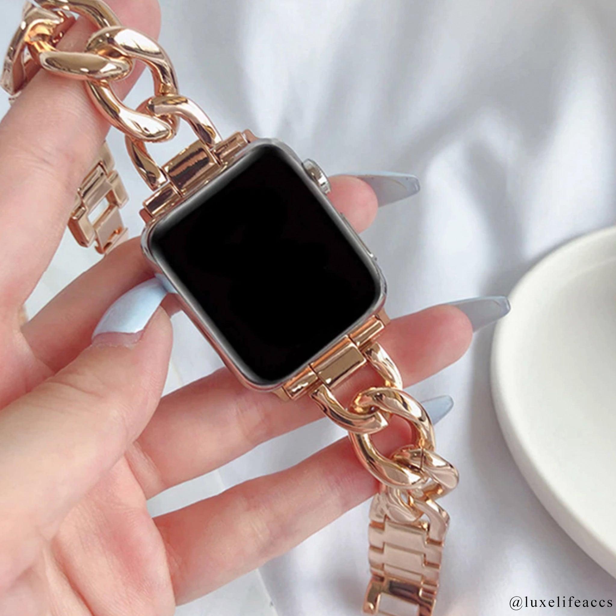 HARLOW Chain Apple Watch Strap - Luxe Life Accessories