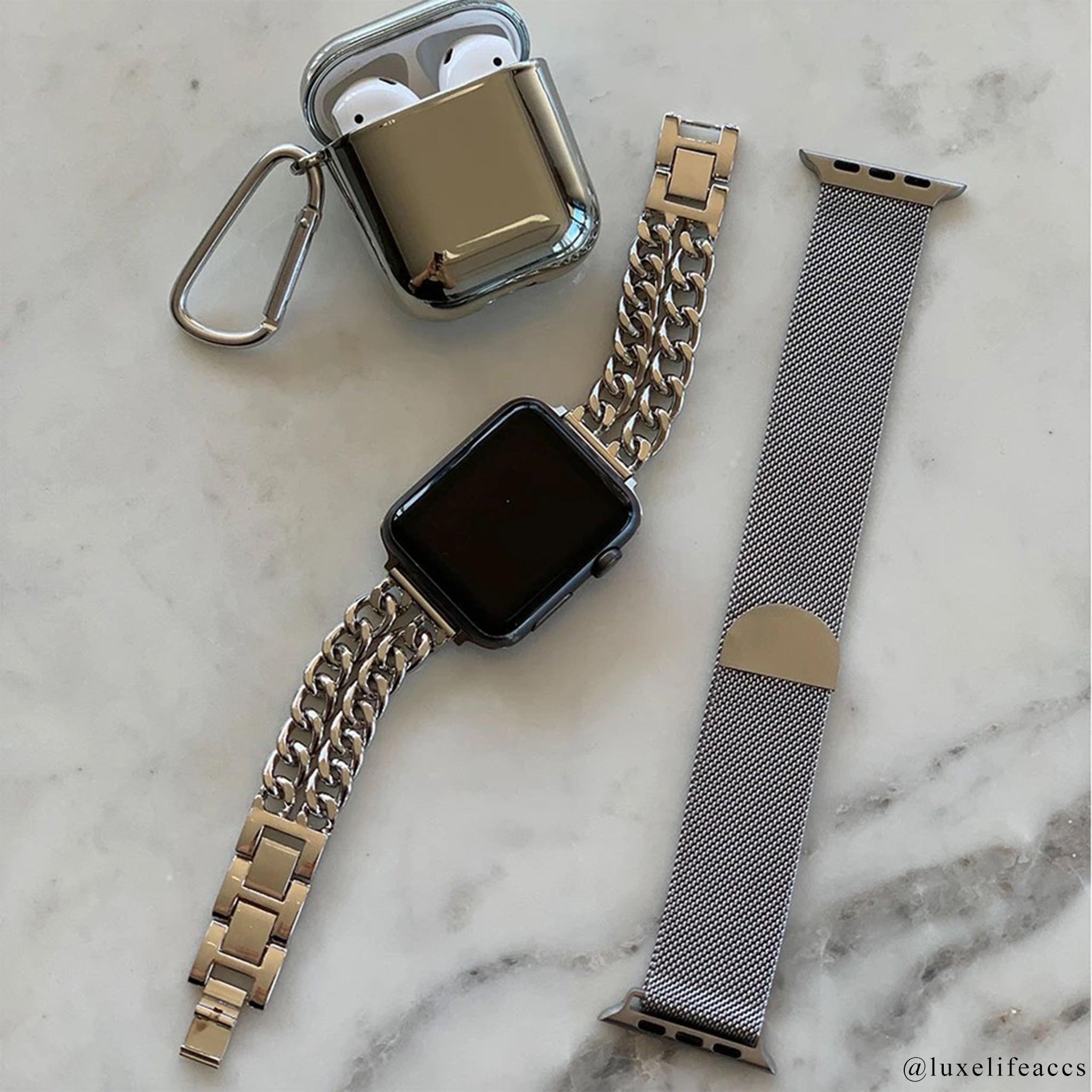 PHOENIX Double Chain Apple Watch Strap - Luxe Life Accessories