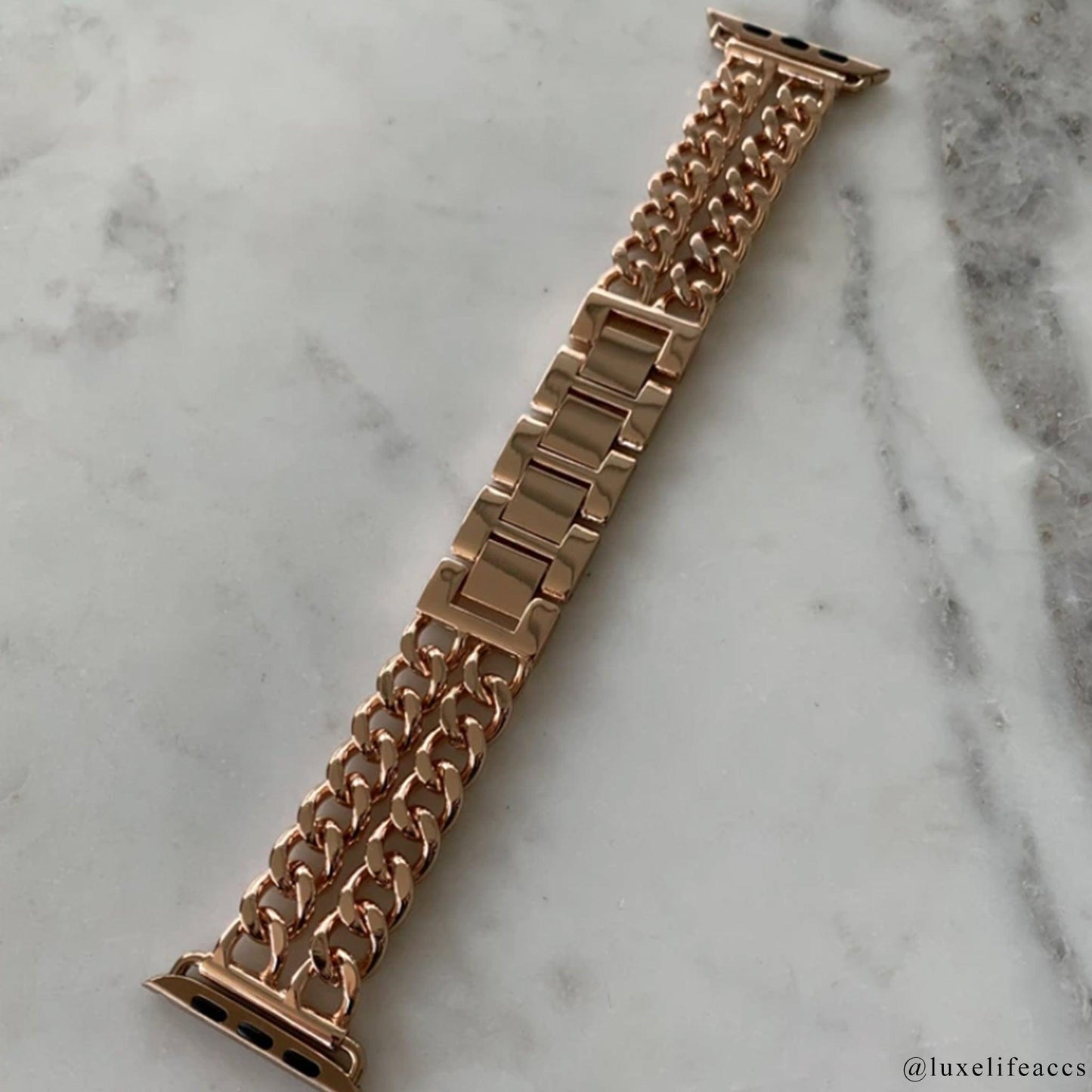PHOENIX Double Chain Apple Watch Strap - Luxe Life Accessories