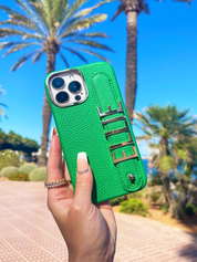 SERENA Custom Lettering Handle iPhone Case
