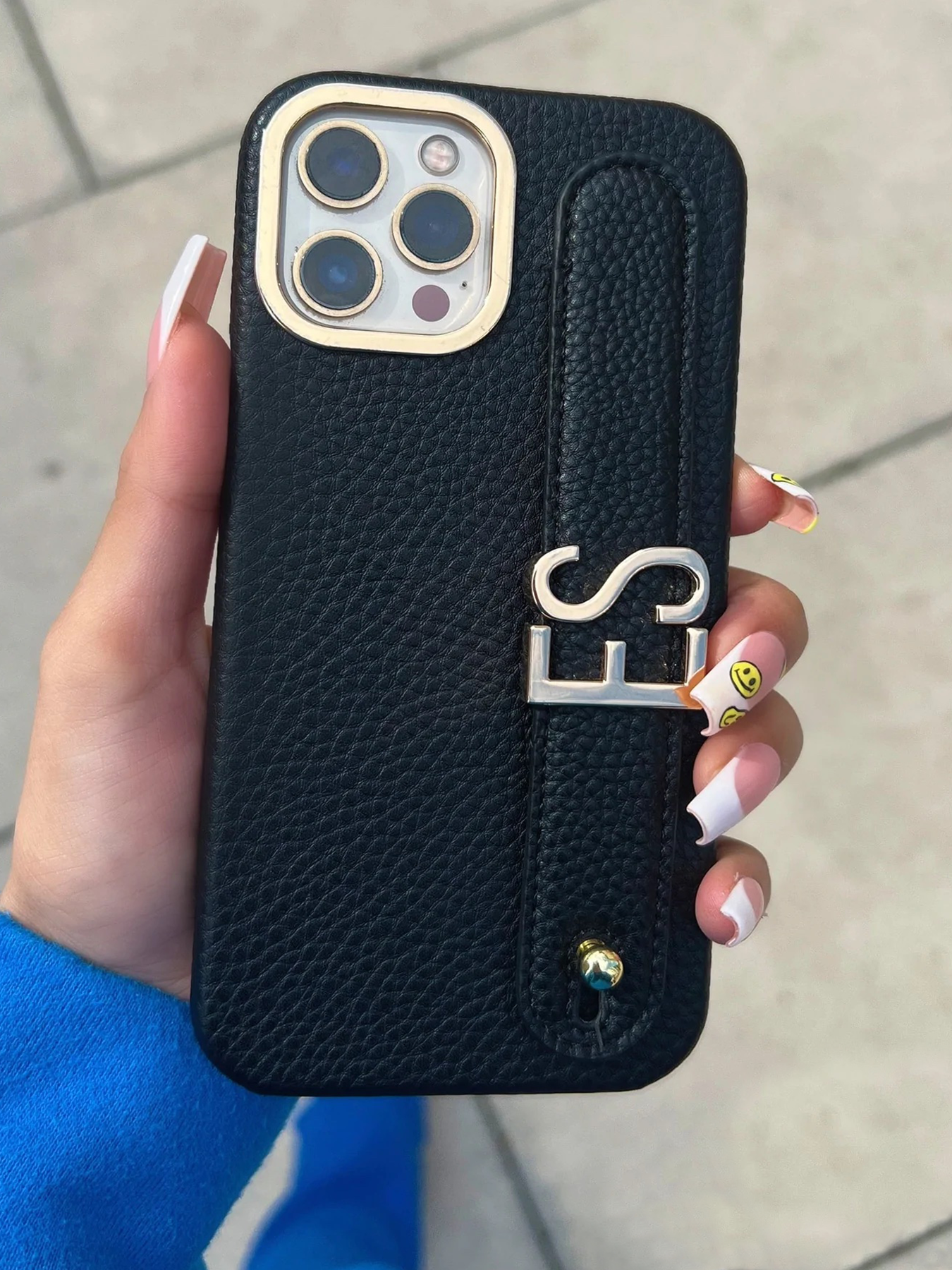 SERENA Custom Lettering Handle iPhone Case – Luxe Life Accessories