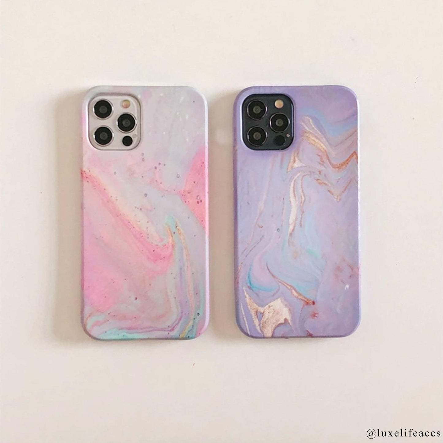 LAYLA Marble iPhone Case and AirPods Set - Luxe Life Accessories