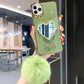 QUINN Mirror & Pom iPhone Case - Light Green - Luxe Life Accessories